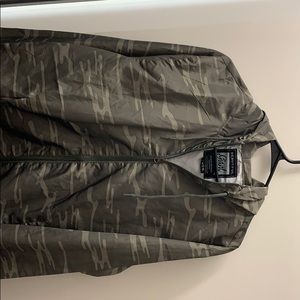 camo windbreaker